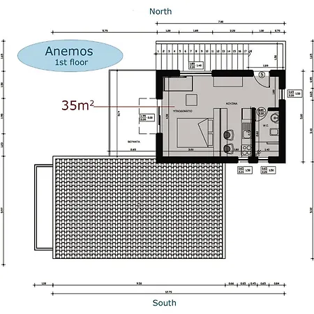 Apartman Alekos Houses-akrotiri *