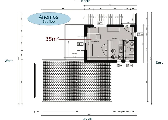 Apartmán Alekos Houses-akrotiri *